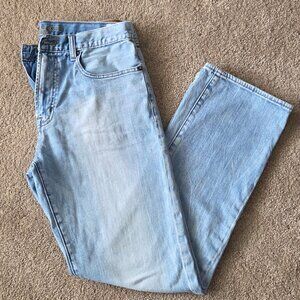Men's 34 x 34 Light Wash Denim Jeans